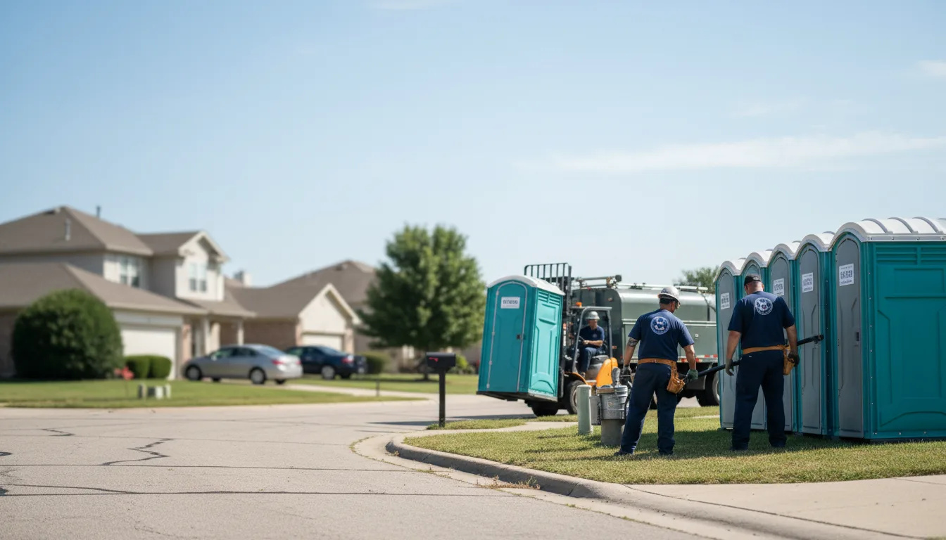 Porta Potty Rental in Muscadine, AL near me